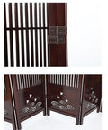 Heavy Duty Double Acting Folding Screen Hinges For Furniture Built Tough With Antique Red Enamel Rock Solid Steel Hardware Snug Wood Panel Mounting Kit Pack Of Eight on decorative wooden screen.