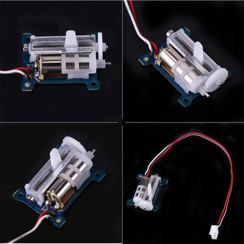 1.5g Micro Servo Linear Actuator with Coreless Motor Nylon Gear for Dope Tiny Drones and Indoor Park Flyers