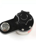 Top view of Beefy Magnetic Welding Ground Clamp With On Off Switch 600 Amp Rated And 70 Kilogram Pull Force 154 Pounds Grip