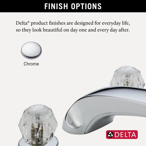 Classic Roman Tub Trim Kit For Deck Mounted Faucet With Rigid Spout, 2-Handle Chrome Bath Fixture, Traditional Design Upgrade, chrome finish