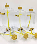 360ML RC Fuel Tank For Gas Airplanes Transparent Plastic Fuel Bottle Built Tough For RC Models Bombproof Leakproof