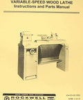 Dead Simple Replacement Manual For 12 Inch Variable Speed Wood Lathe featuring instructions on setup and maintenance with illustrated guide.