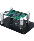 Magnetic Four Piece PCB Holder With Adjustable Arms Clamp Stand for Soldering Desoldering on Stainless Steel Non Slip Base