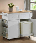 Killer Quality Soft Close Cabinet Hinges Two Pack 3/8 Inch Face Frame Overlay on white kitchen cabinet with wooden top.