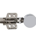 Stainless Steel 201 Glass Door Damping Hinge With Hydraulic Soft Close System For Cabinets And Bookcases, Silent Self Closing