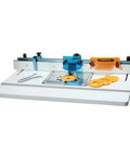 Straight Shootin 24 By 32 Inch Benchtop Router Table With Solid Aluminum Insert Plate And Quick Release Fence Bar for precision cuts and adjustments.