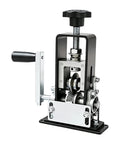 Ultimate Copper Wire Stripper Machine with precision hand crank, showcasing heavy-duty mechanics for efficient scrap processing.