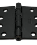 Heavy Duty Steel Door Hinges With Ball Bearings Pack Of 6 4 By 4 Inches Oil Rubbed Bronze Finish Reversible Square Corner