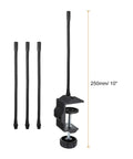Pro Soldering Helping Hands Third Hand Solder Tool Clamp Stand with 10-inch Gooseneck Arms for DIY hobby welding.