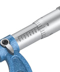 Side view of Outside Micrometer 0-1 Inch with 0.0001 Inch Graduation Alloy Precision, showing calibration and dial details