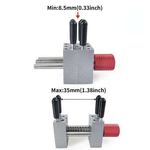 High Precision Mini Vise With Adjustable Jaws Up To 1.18 Inches For Models Hobbies Crafts Jewelry Watches And Small Electronics Tiny But Mighty Clamp For Delicate Parts, metal vise with 8.5mm to 35mm jaws