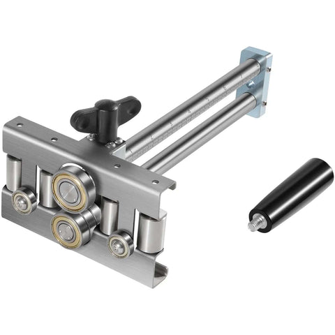 Pro Grade Sheet Metal Bender Tool With Adjustable Bend Height From Three Eighths To Eight Inches for 24 Gauge Steel and Lighter