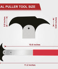 Seal Puller Tool For Oil Seal Removal In Cars SUVs Light Trucks And Machinery Third Generation with size dimensions