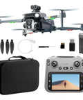 GPS 5G Drone With Dual HD Cameras And Foldable Design Brushless Motors Obstacle Avoidance Smart Return To Home package