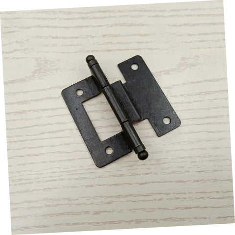DOITOOL iron cabinet door hinge, black finish, self-closing concealed hinge for cupboards.