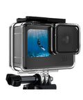 60M Waterproof GoPro Case For Hero 13 Black And Hero 12 11 10 9 Protective Underwater Housing Dustproof Sandproof Shell in use