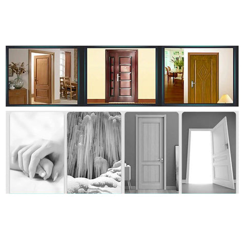 Auto Double Spring Door Closer For Shed, Garage And Office, Self Closing Aluminum Alloy Closer on various door designs