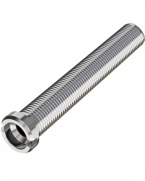Straight Up Solid Extended Screw Mounts For Sink Drain Strainers Built To Last Rust Resistant Copper Hardware Quick Install Thick Granite Or Marble Kitchen Sink Replacement Hardware with threaded shaft