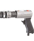 Quick Change Air Hammer Kit With 3 Piece Chisel Set 3500 BPM Two And Five Eighths Inch Stroke Point Four Zero One Shank Heavy Duty Durable Alloy Barrel Built To Outlast Tough Jobs