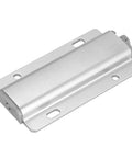 Easy Push to Open Cabinet Damper Buffer with Magnetic Catch for Kitchen Cupboards and Drawers No Handle and Soft Close in Sleek Silver