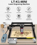 10W Laser Engraver With Air Assist Pump And Magnetic Pad Kit Built In FAC Eye Protection Class 4 Laser Engraver for wood.