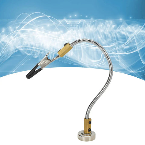 Heavy Duty Soldering Helping Hands With Magnetic Base For Electronics Repair Alloy Steel Third Hand Adjustable Clamp for circuit boards.