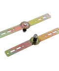 Two Piece Adjustable Sofa Bed Hinge Set For Easy Angle Adjustments Built Tough Heavy Duty Furniture Hardware Plum Blossom Style