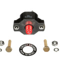 50 Amp Marine Circuit Breaker With Nut Connections And Attaching Hardware For Plug And Play Quick Easy Install On Marine Equipment And Boats Durable Marine Grade Hardware Reliable Fault Protection Panel Or Inline Mount, 50A reset button