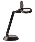 All In One LED Desk Lamp With Built In Magnifier Go To Tool 3 Inch Optical Grade Lens One Point Seven Five Times Magnification