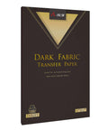 11x17 Inch Dark Fabric Heat Transfer Paper For Inkjet Printers Pack Of 10 Sheets packaging close-up