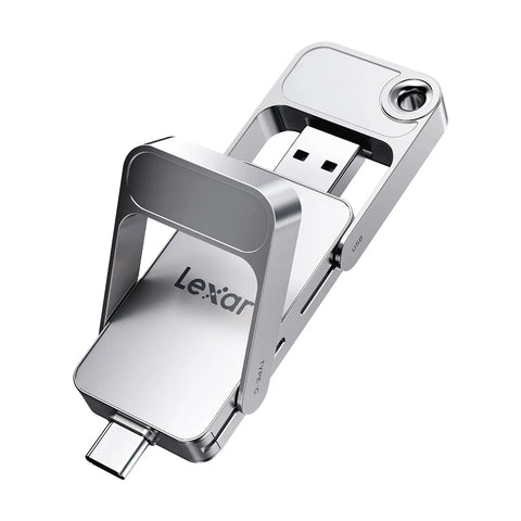 D70E 1TB External SSD With Dual USB C And USB A, Cable Free High Speed Portable Drive Up To 2000MB/s Read And 1800MB/s Write