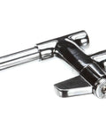 Pre Rinse Faucet Add On Kit 5AFL00 Compatible OEM Replacement For Commercial Kitchens Less Nozzle Included Easy Install Stainless Steel