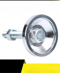 Close-up of 4 Pack Adjustable Leveling Feet For Cabinets Tables And Furniture Legs M8x50mm Thread Size Heavy Duty Support