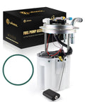 Electric Fuel Pump Assembly For GM SUVs And Trucks 2004-2007 Avalanche Suburban 1500 Yukon XL 1500 Escalade ESV EXT V8 5.3L 6.0L 6.2L Replacement E3610M With Pressure Sensor and packaging box