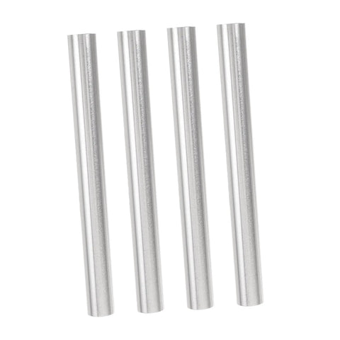 Close-up of 16 Piece Aluminum Tent Pole Repair Tube Connector Kit For Snappy Pole Fixes And Lightweight Camping Accessory For Dome Cabin Tents Perfect For Camping Trips And Easy Assembly tubes