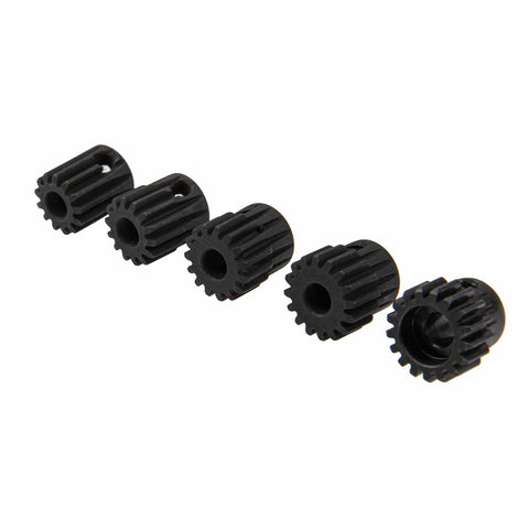 Beefy 48P Pinion Gear Set Five Pack For 1 By 10 RC Cars With 3.175mm Shaft 13T 14T 15T 16T 17T Hardened Steel Fits Arrma HPI Kyosho