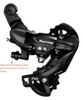 Rear Derailleur RD TY300 6 To 7 Speed Direct Mount For Road And MTB Bikes Long Cage Compatible With SIS Index Shifting Drivetrains