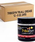 Tri-All HTEP Grease Jar For High Temp And Extreme Pressure Duty, Lithium Complex Lubricant That Withstands Up To 550 Fahrenheit, 8 Ounce