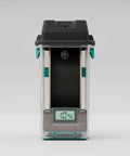 PolyDryer Box 3D Printing Filament Storage And Continuous Sealing System with visible humidity reading, front view