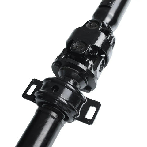 Rear Drive Shaft Support Bearing Replacement Fits Toyota Tundra Trucks Model Years 2000 Through 2004, black metal drive shaft component.