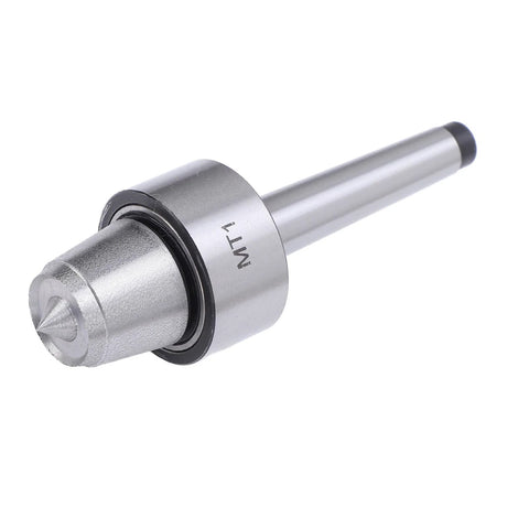 MT1 Tailstock Center Spur Cup For Wood Lathe And Metalworking Lathe Live Center Drive in heavy duty steel construction with precision tip