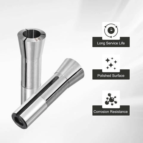 R8 Round Collet Mill Chuck Holder 20mm Precision CNC Engraving Lathe Tool Pro Grade With 7 16 UNF Thread And 0.015mm Accuracy