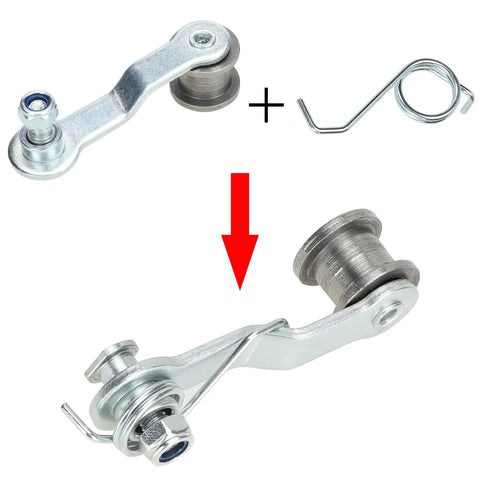 Chain Adjuster Tensioner With Roller Spring For Razor E300 E300S E325 E325S Version 36 Plus Electric Scooter Replacement Part image