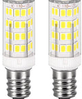 4W LED Light Bulb 40W Equivalent E12 Candelabra Base Non Dimmable Daylight 6000K Clear Glass 2 Pack Saving You Bucks