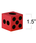 Colorful Foam Dice Set Pack Of 24 Large 1.5 Inch Cubes In Six Bright Colors For Kid Friendly Math Games Classroom Activities And Family Game Night