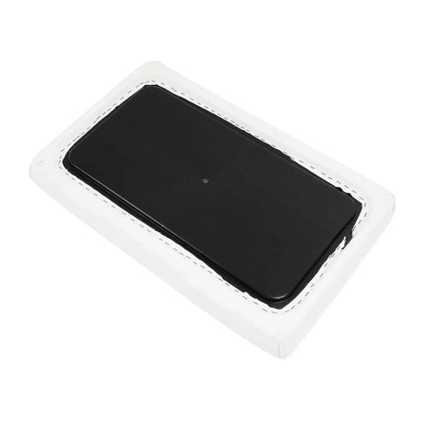 Seat Bottom Cushion For 8WD159RS Swingback Cooler Seat Universal Pontoon Boat Replacement White Premium Foam Core