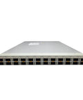 High Capacity 24 Port 400 GbE Osfp Data Center Switch Router Featuring Front To Rear Airflow And Dual Psu Hella Reliable L2 L3 Layer Enterprise Networking Gear Rackmount Ready Renewed Condition front view of 24 port switch