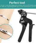 Heavy Duty Stainless Steel Zip Ties Cutter And Cable Tie Gun Portable Tension Tool For Cutting Stainless Steel Ties with close-up