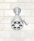 Dope Solid Brass Shower Head With Anystream 360 Tech, Adjustable Water Streams, Clean Modern Look, Easy Side Handle, Built To Level Up Your Contemporary Bathroom