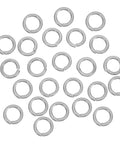 Hella Tough Stainless Steel Spring Lock Washers Assortment Kit with 100 Heavy Duty Fasteners, showing assorted stainless steel split lock washers.